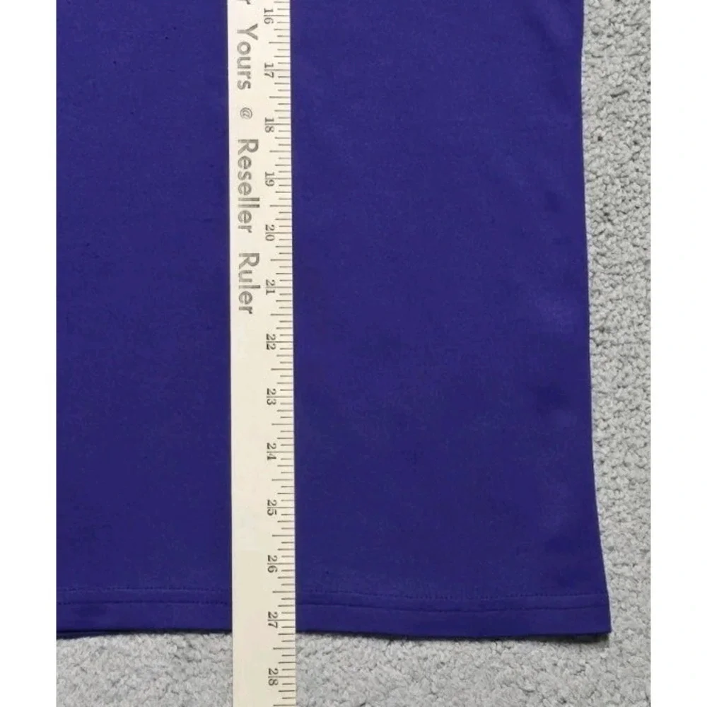 Y2K VTG LSU Tigers Nike Dri Fit Center Swoosh T-Shirt Mens M‎ Purple Nike-Fit